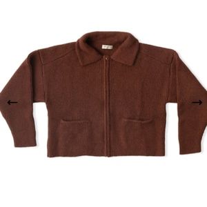 *New* James Street Co Reid Zip Cardigan - Small